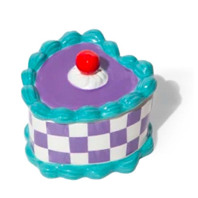 DOIY STORAGE BOX SWEETIE HEART CAKE