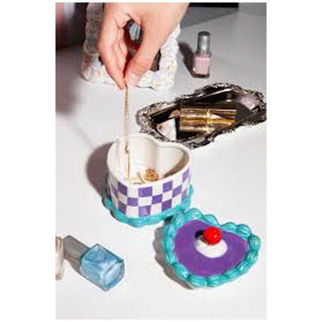 DOIY STORAGE BOX SWEETIE HEART CAKE