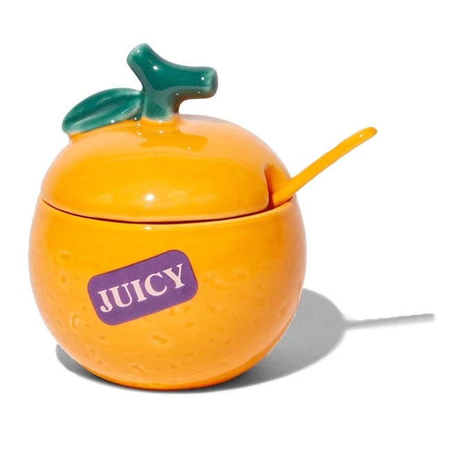 DOIY SUGAR BOWL FARMERS MARKET ORANGE