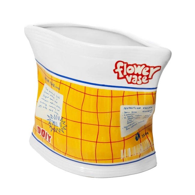 DOIY VASE CORNER SHOP CHIPS BAG