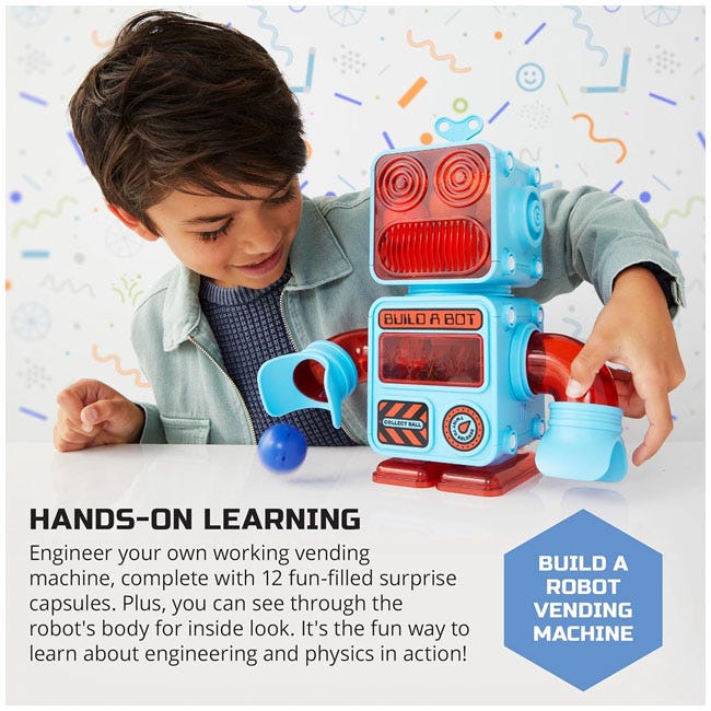 DISCOVERY MINDBLOWN STEM DIY POD ROBOT VENDING MACHINE KIT