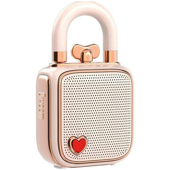 DIVOOM LOVELOCK BLUETOOTH SPEAKER-PINK