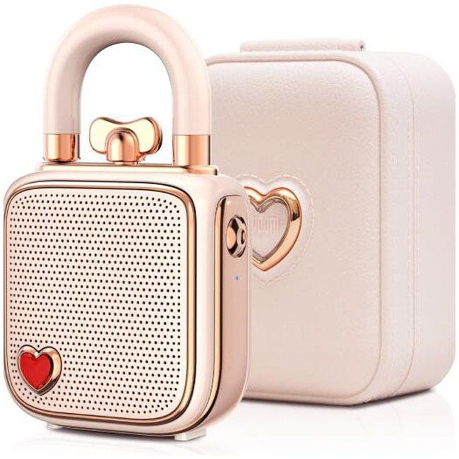 DIVOOM LOVELOCK BLUETOOTH SPEAKER-PINK