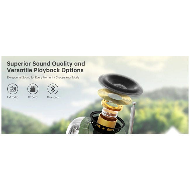 DIVOOM TIIVOO-2 PHOTO ALBUM AND LYRICS BT MINI SPEAKER WHITE