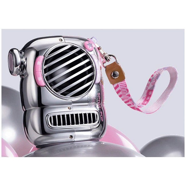 DIVOOM SPARK-POP PORTABLE BLUETOOTH MINI SPEAKER - PINK