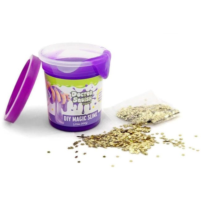 DOCTOR SQUISH DIY MAGIC SLIME BLISTER PACK PURPLE - 100GM