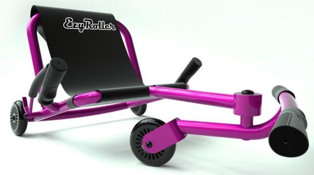 EZY ROLLER RIDE-ON CLASSIC - PINK