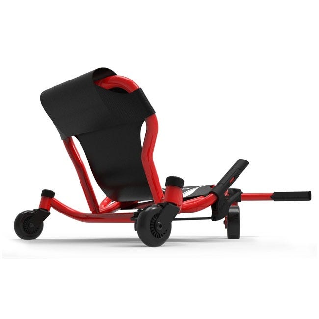 EZY ROLLER RIDE-ON SPINNER X - RED