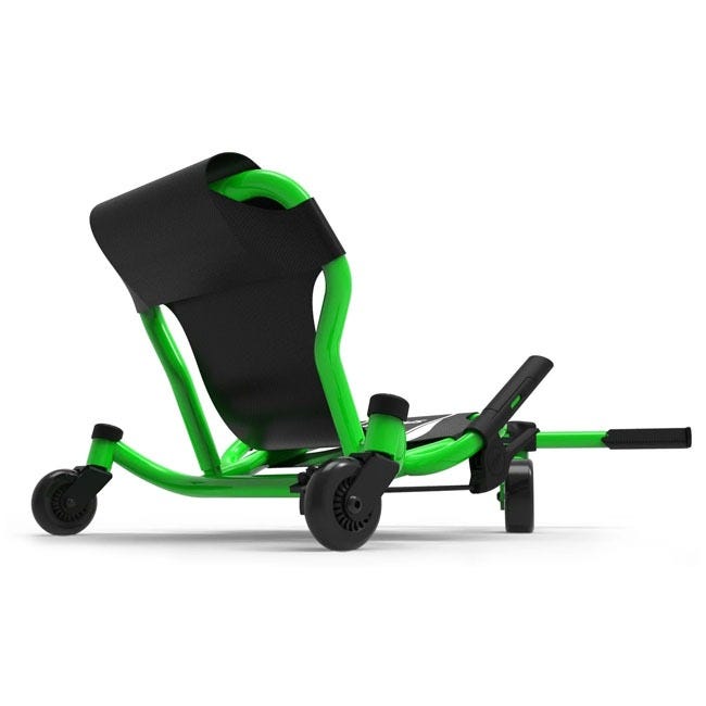 EZY ROLLER RIDE-ON SPINNER X - GREEN