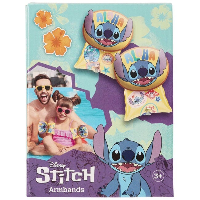 DISNEY STITCH 15CM 3D ARM BANDS