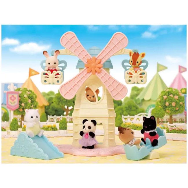 SYLVANIAN FAMILIES BABY WINDMILL PARK