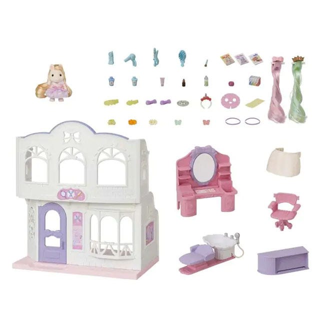 SYLVANIAN FAMILIES PONYS STYLISH HAIR SALON