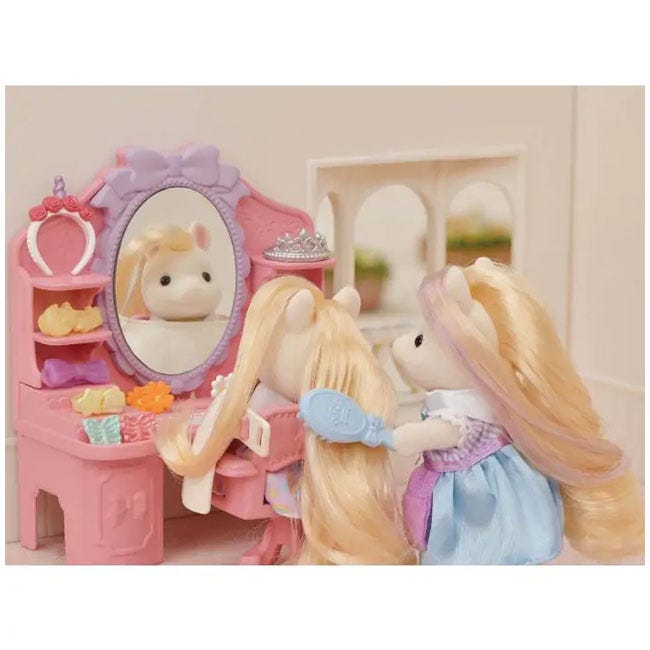 SYLVANIAN FAMILIES PONYS STYLISH HAIR SALON