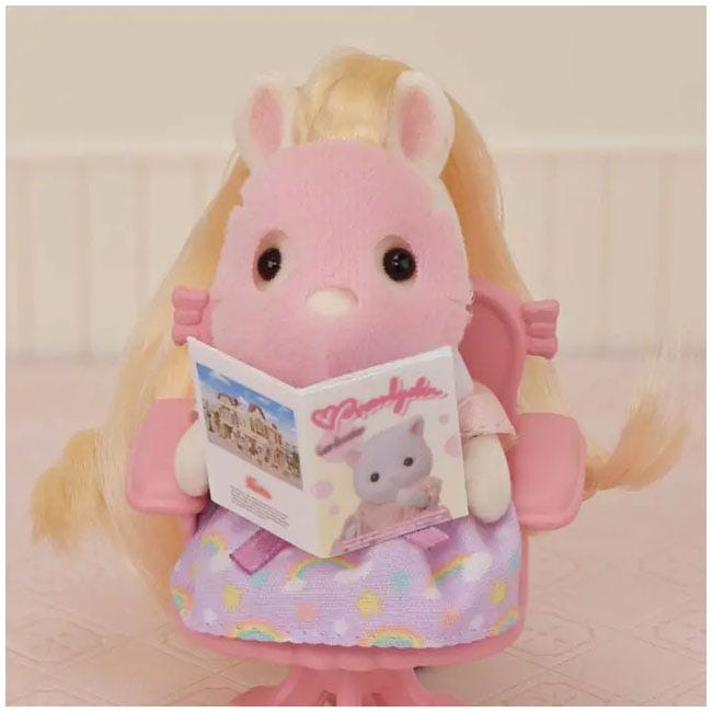 SYLVANIAN FAMILIES PONYS STYLISH HAIR SALON