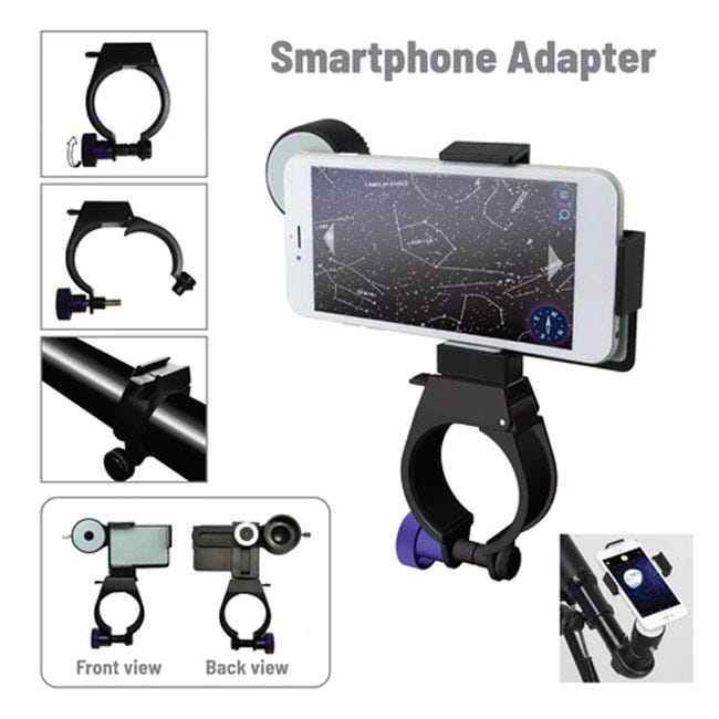 EAST C GALAXY TRACKER 375 POWER 50MM WIDE ANGLE HD TELESCOPE