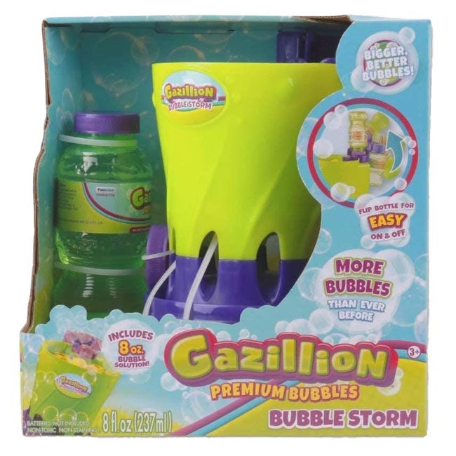 GAZILLION BUBBLES 8OZ BUBBLES STORM