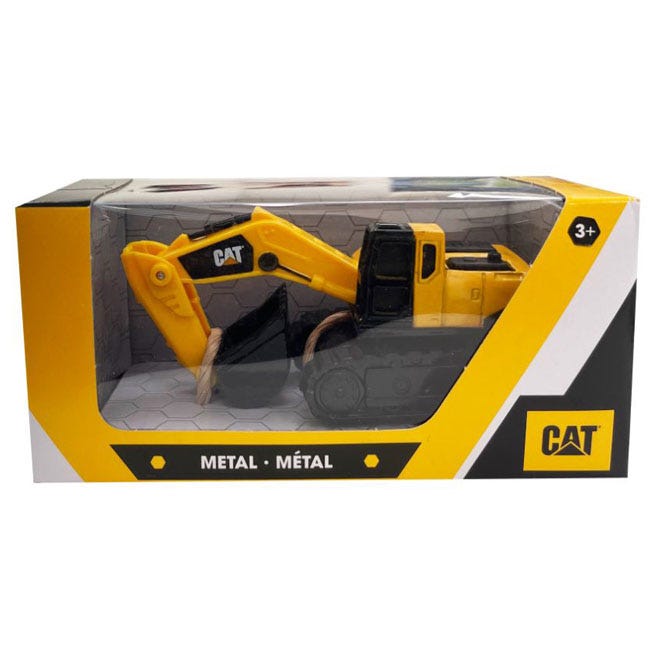 CAT DIECAST METAL SINGLE 4-INCH 6-ASSORTED