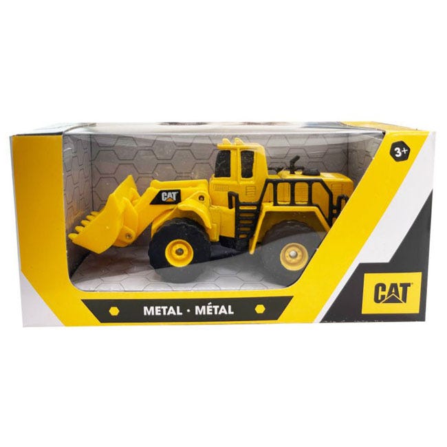 CAT DIECAST METAL SINGLE 4-INCH 6-ASSORTED