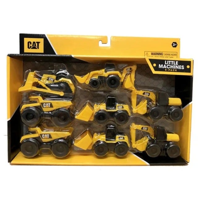FUNRISE CAT 3-INCH MINI MACHINED FREE WORKER 8-PACK