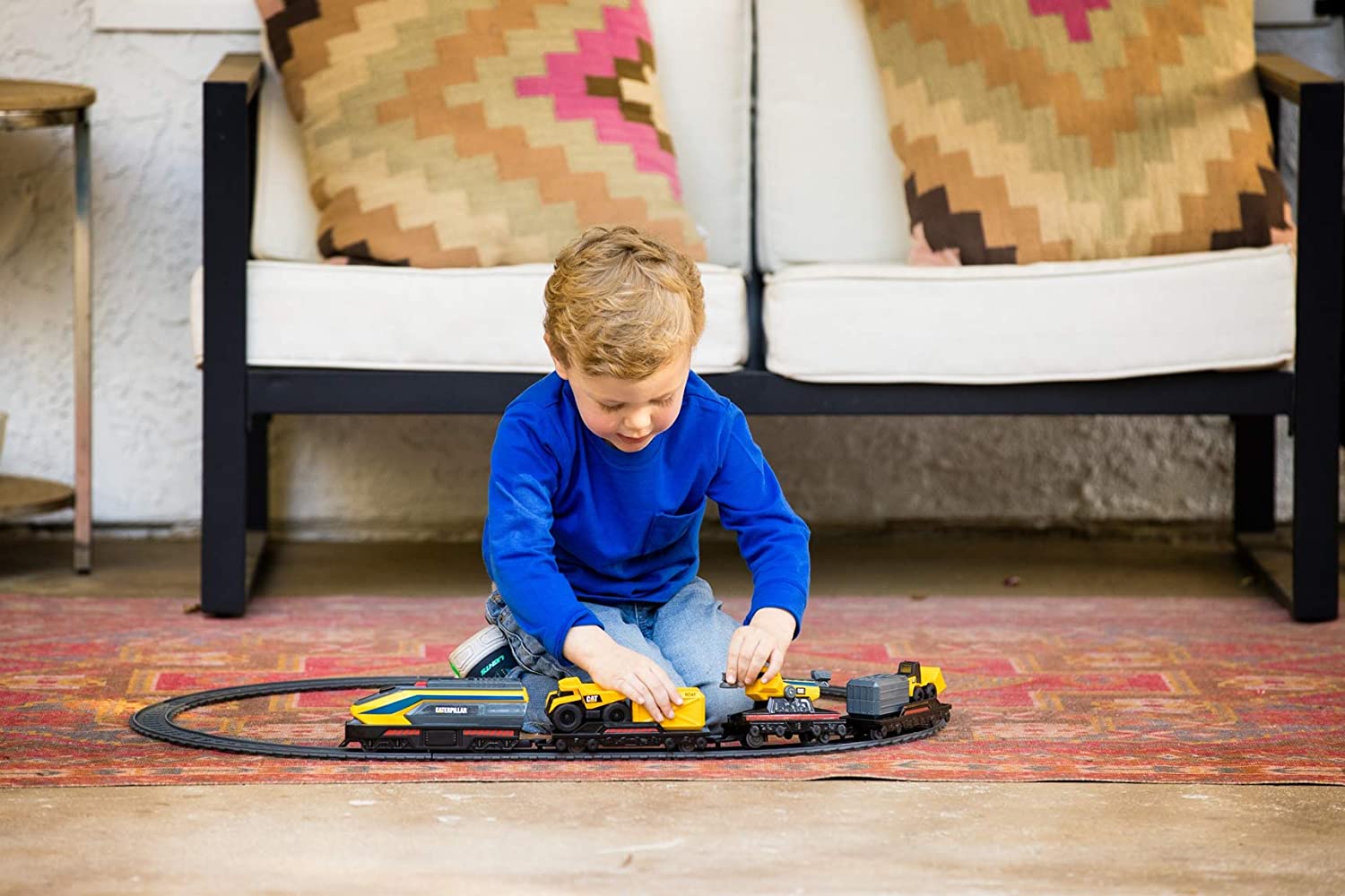 FUNRISE CAT LITTLE MACHINE POWER TRUCK TRAIN SET