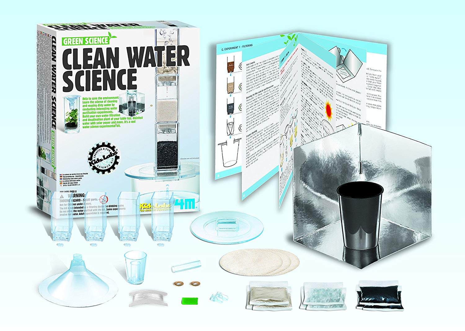 4M KIDZ LABS GREEN SCIENCE CLEAN WATER SCIENCE