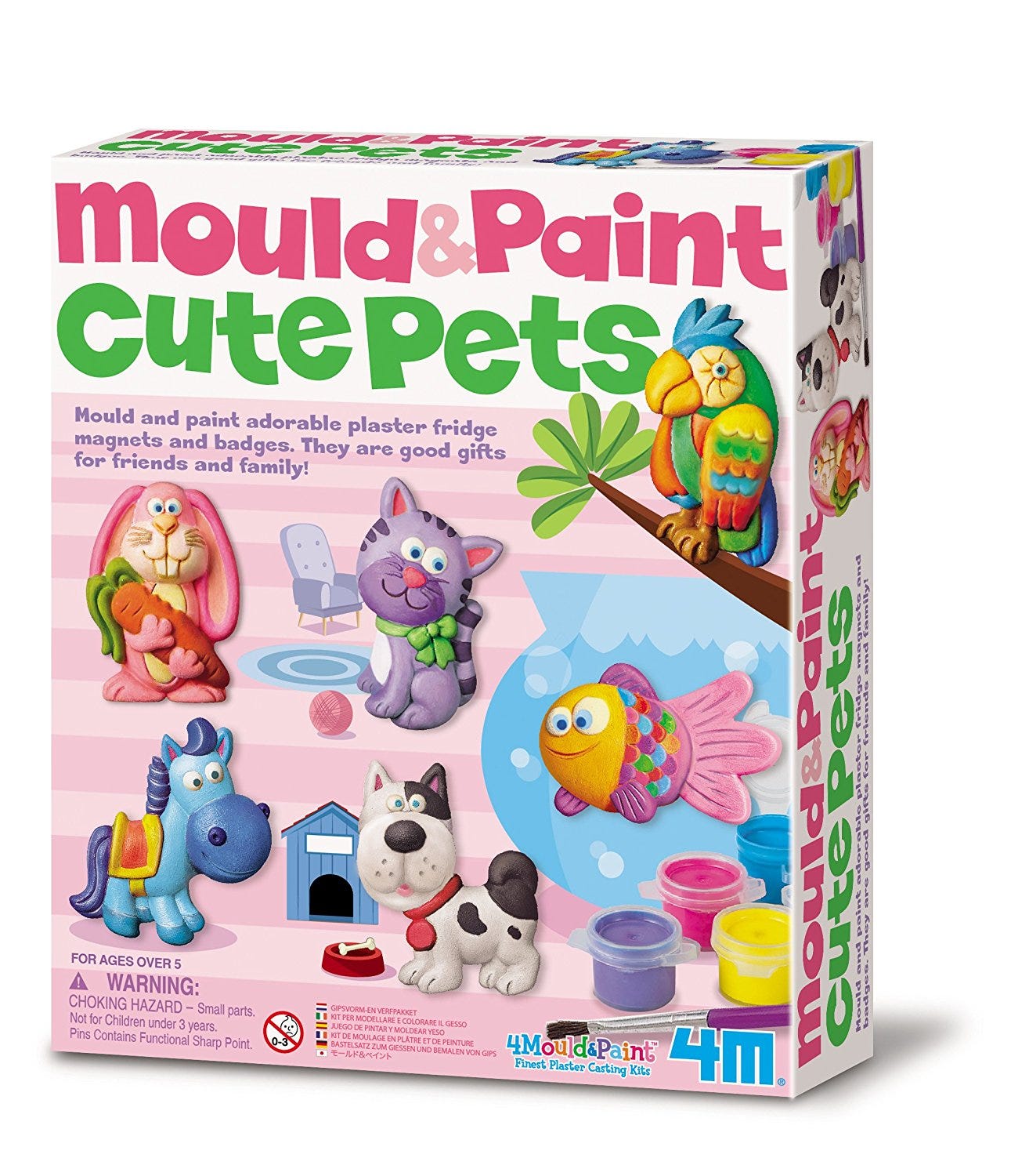 4M MOULD AND PAINT CRAFTS - CUTE PETS