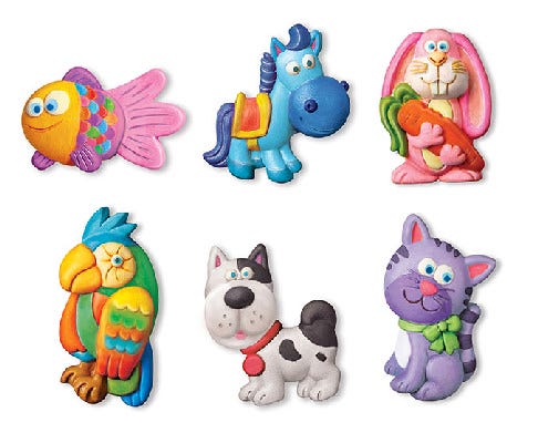 4M MOULD AND PAINT CRAFTS - CUTE PETS