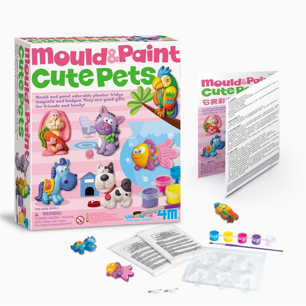 4M MOULD AND PAINT CRAFTS - CUTE PETS