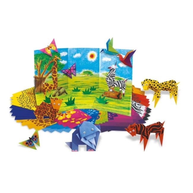 4M LITTLE CRAFT ORIGAMI ZOO ANIMALS