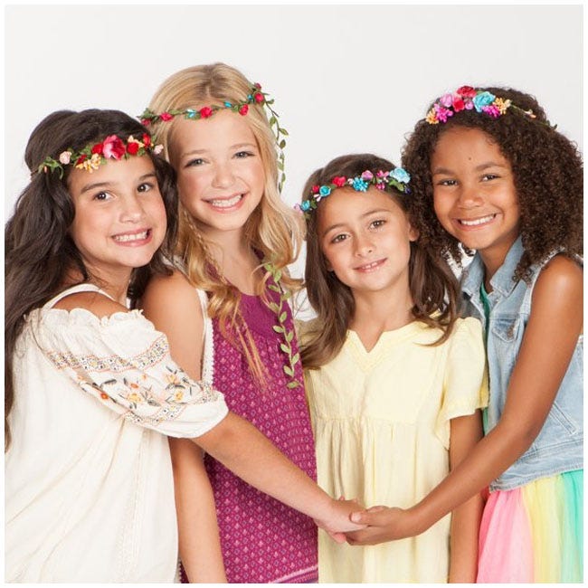 CREATIVITY FOR KIDS FLOWER CROWNS