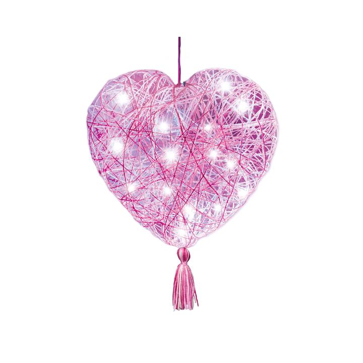 CREATIVITY FOR KIDS STRING ART HEART LIGHT