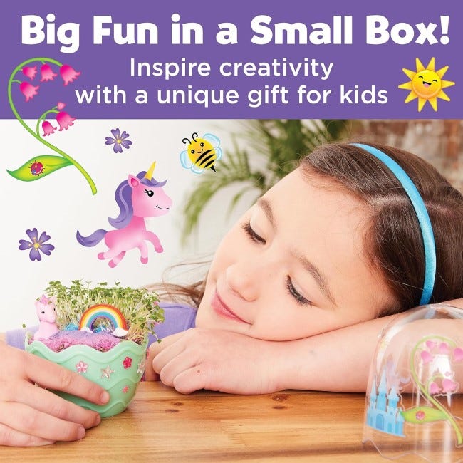 CREATIVITY FOR KIDS MINI GARDEN UNICORN