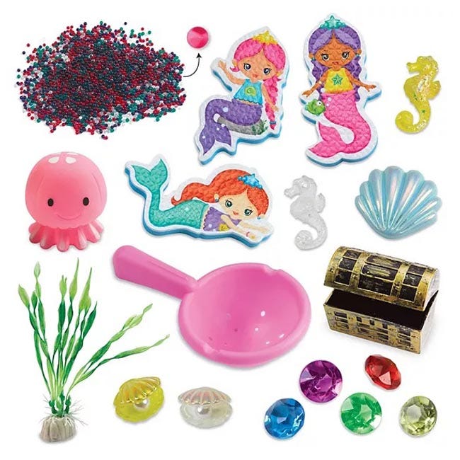 CREATIVITY FOR KIDS SENSORY BIN MERMAID LAGOON