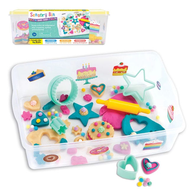 CREATIVITY FOR KIDS SENSORY BIN BAKE SHOP