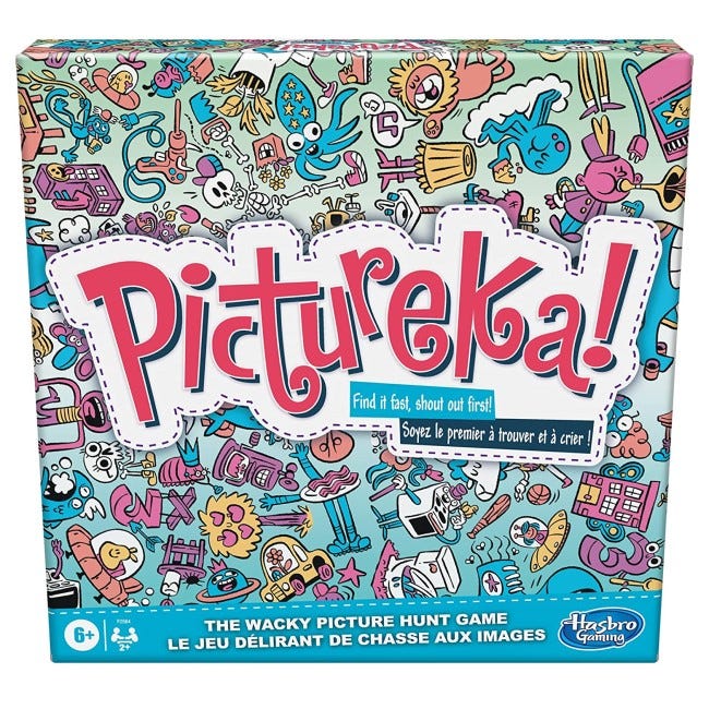 HASBRO PICTUREKA BOARD GAME
