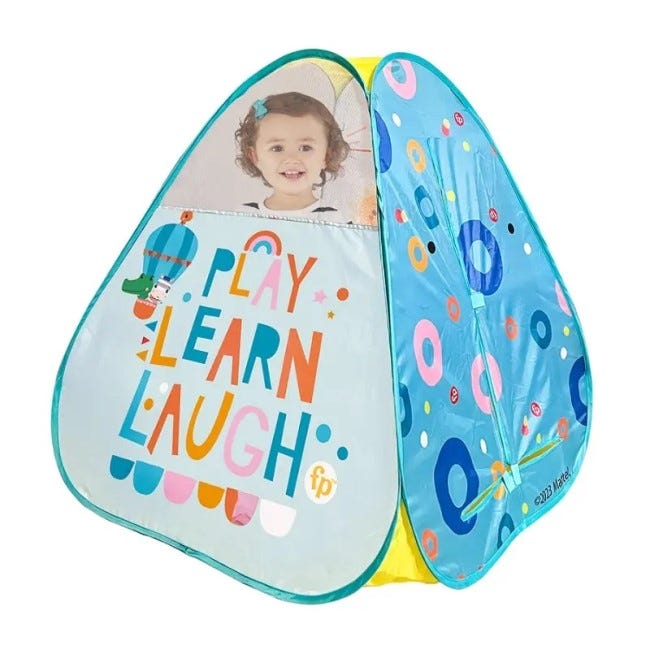 FISHER PRICE LEARN & LAUGH PLAY TENT