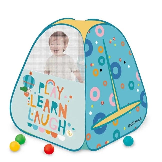 FISHER PRICE LEARN & LAUGH PLAY TENT