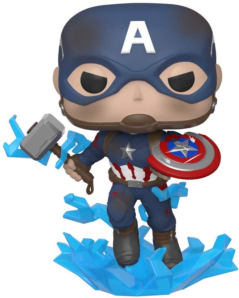 FUNKO POP MARVEL ENDGAME CAPTAIN AMERICA WITH BROKENSHIELD
