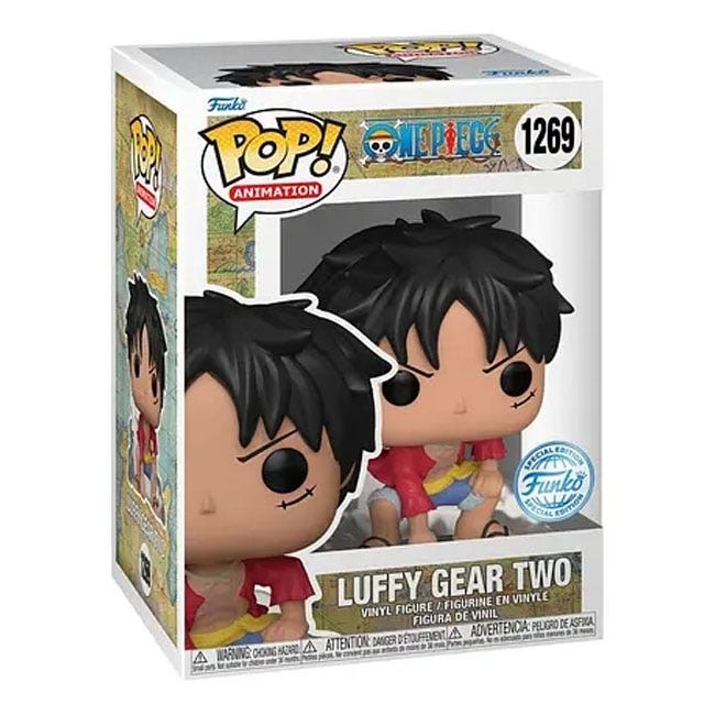 FUNKO POP ANIMATION ONE PIECE LUFFY GEAR TWO SPECIAL EDITION