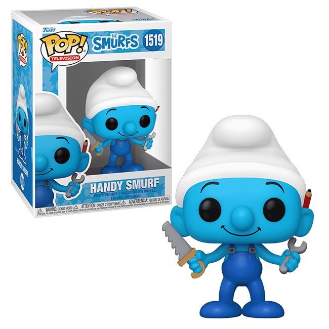 FUNKO POP MOVIES: SMURFS-HANDY SMURF