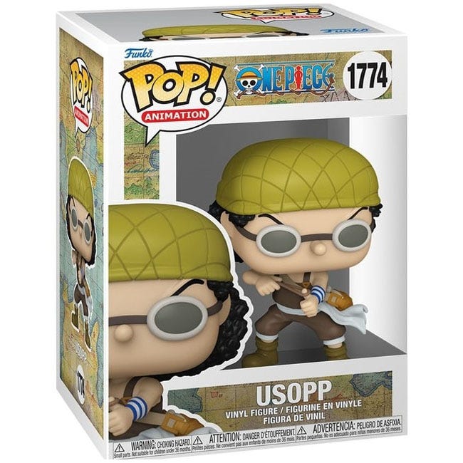 FUNKO POP ANIMATED: ONE PIECE - USOPP (REFRESH)