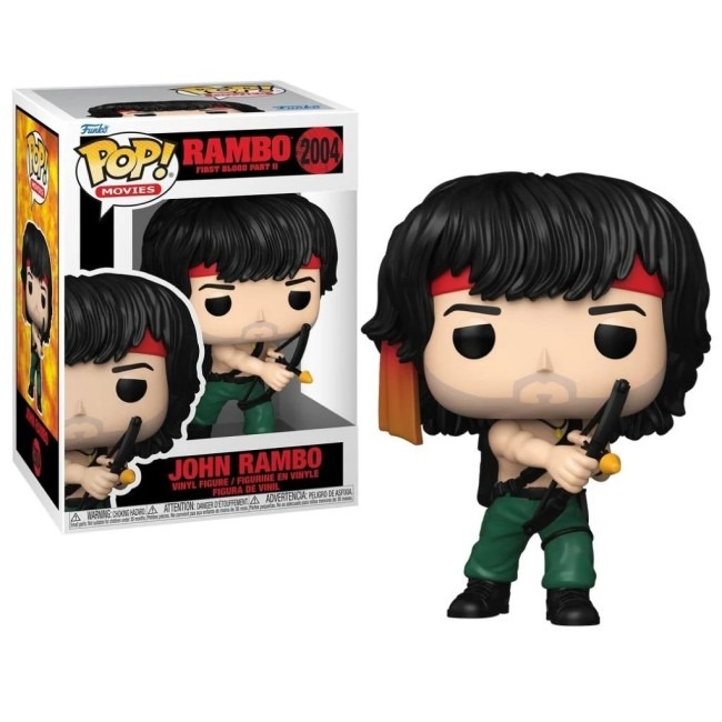 FUNKO POP MOVIES: RAMBO S2- JOHN RAMBO W/BOW