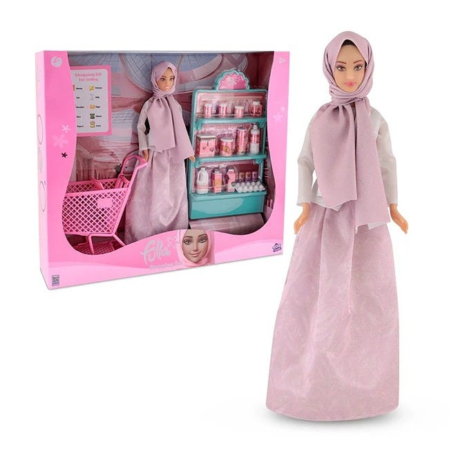 FULLA DOLL WITH SHOPPING PLAYSET