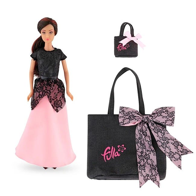 FULLA DOLL AND ME MATCHING BAG PLAYSET