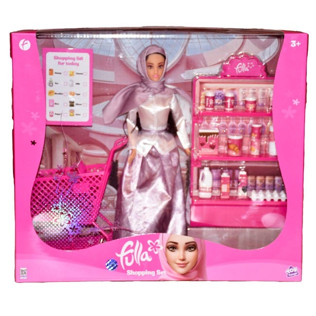 FULLA DOLL WITH SHOPPING PLAYSET