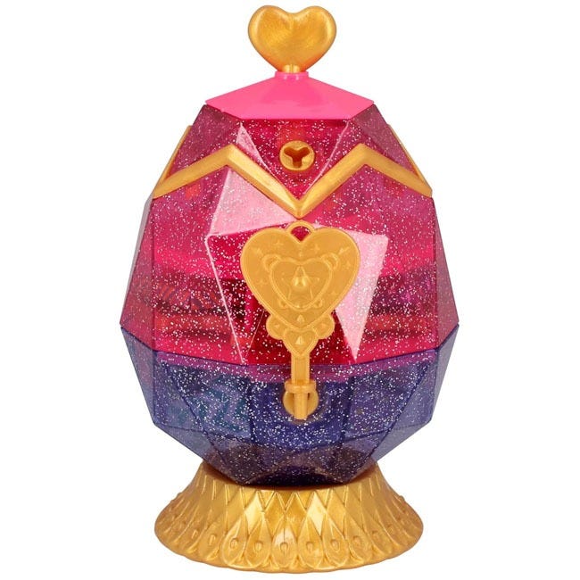 FUNLOCKETS SECRET CRYSTAL JEWELLERY BOX - EGG DESIGN