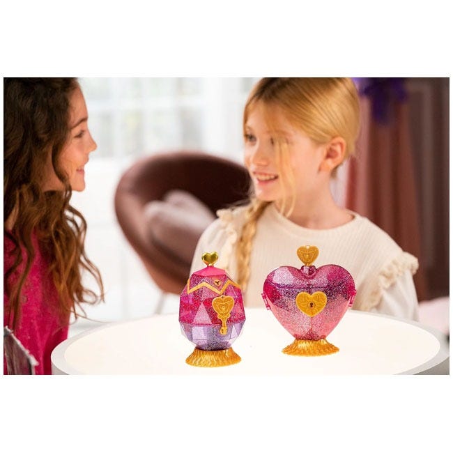 FUNLOCKETS SECRET CRYSTAL JEWELLERY BOX - EGG DESIGN