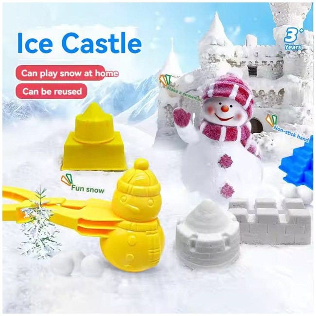 FANSSI TOYS SNOW HOME MEGA SNOW CASTLE