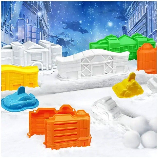 FANSSI TOYS SNOW HOME FROZEN CITY