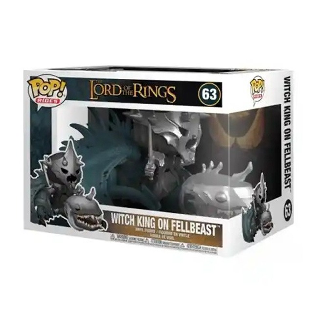 FUNKO POP RIDES MOVIES:LOTR S5-WITCH KING WITH FELL BEAST